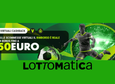 Promo Virtuali Cash Back di fine Settembre 2024 di Lottomatica